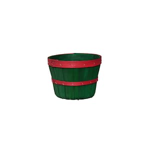 626-2 1/4 PECK GREEN/RED NO HANDLE