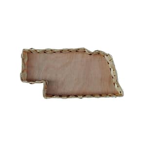 1390NE LARGE NEBRASKA SHAPED BASKET