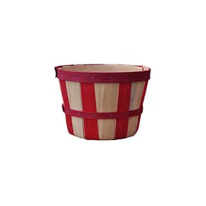 627-2NH 1/4TH PECK RED ZEBRA NO HANDLE