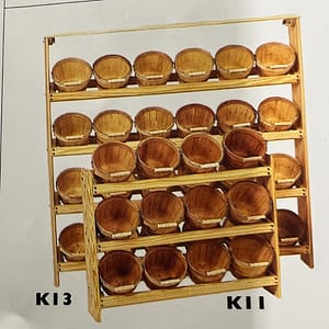 P-K13 1/4 PECK DISPLAY WITH 24 BASKETS